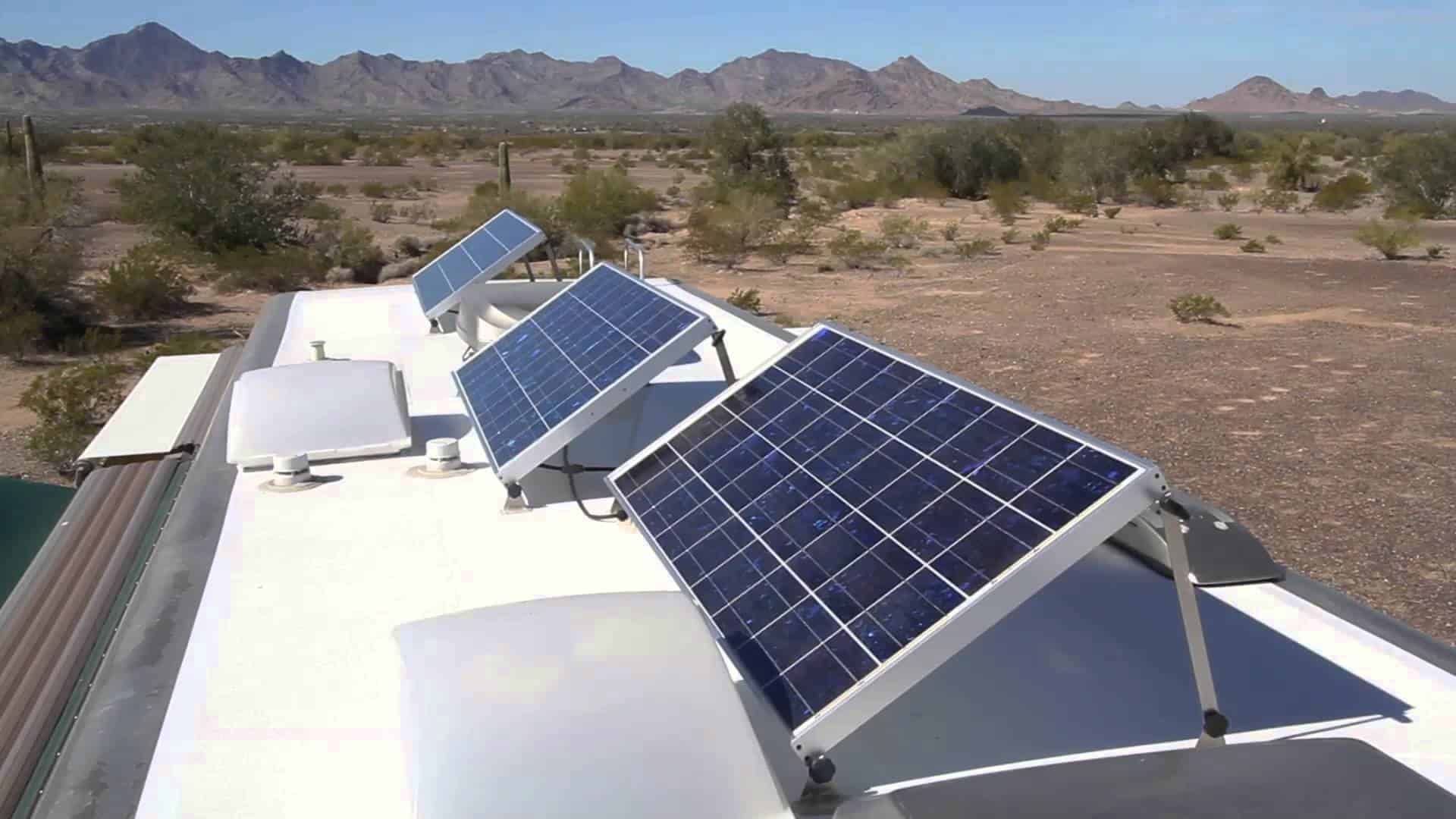 RV solar panel 1