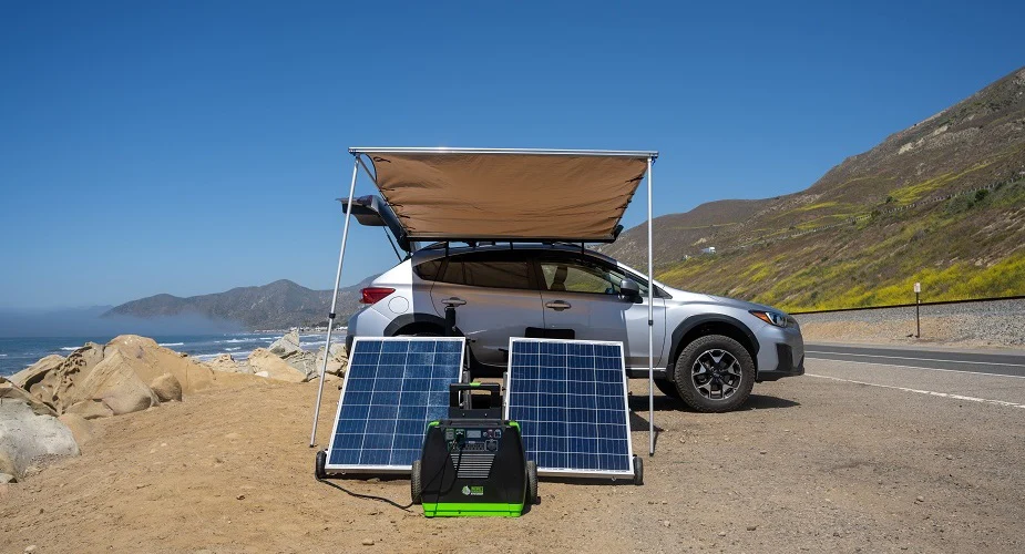 paneles solares para acampar 1