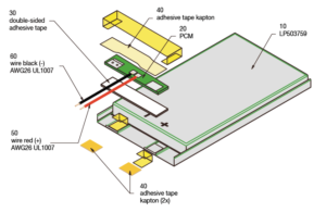 lithium polymer battery 21