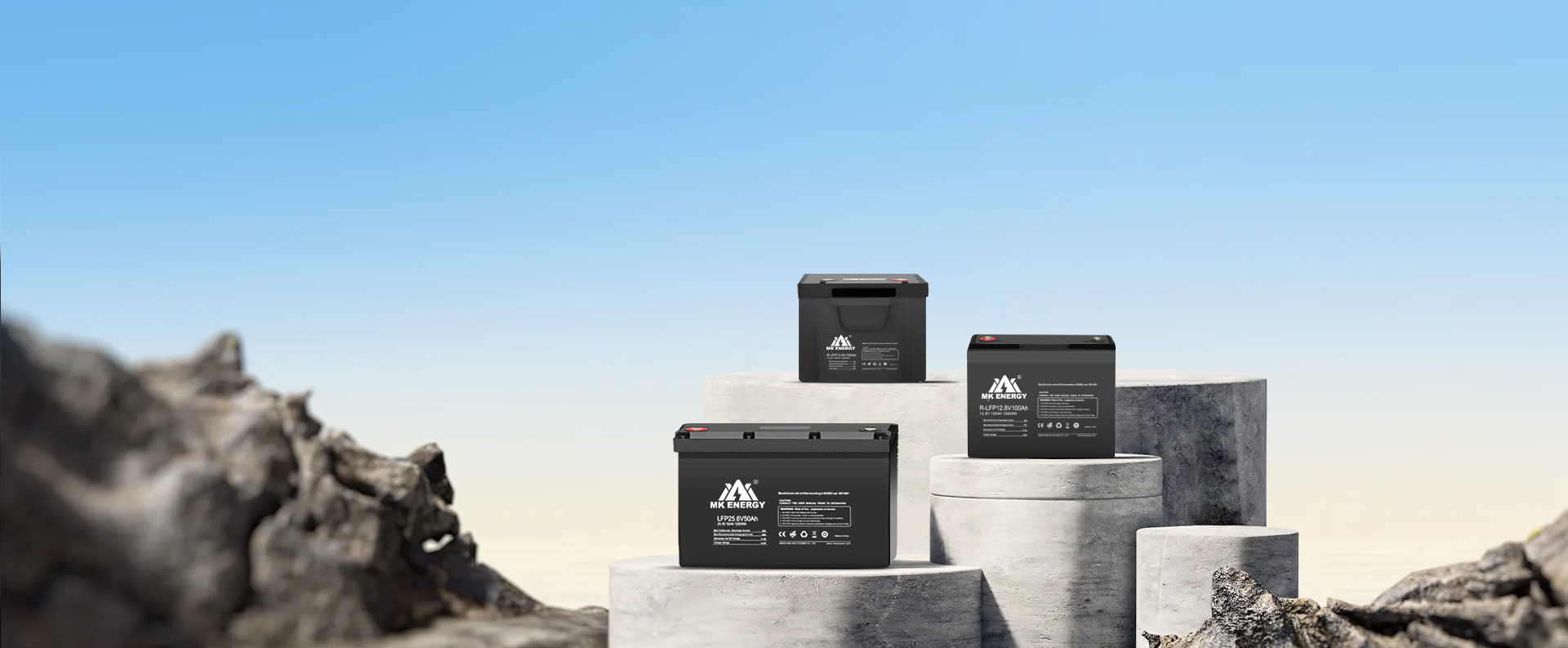 Lead-acid Case LiFePO4 Battery for RV & Solar | MK Energy