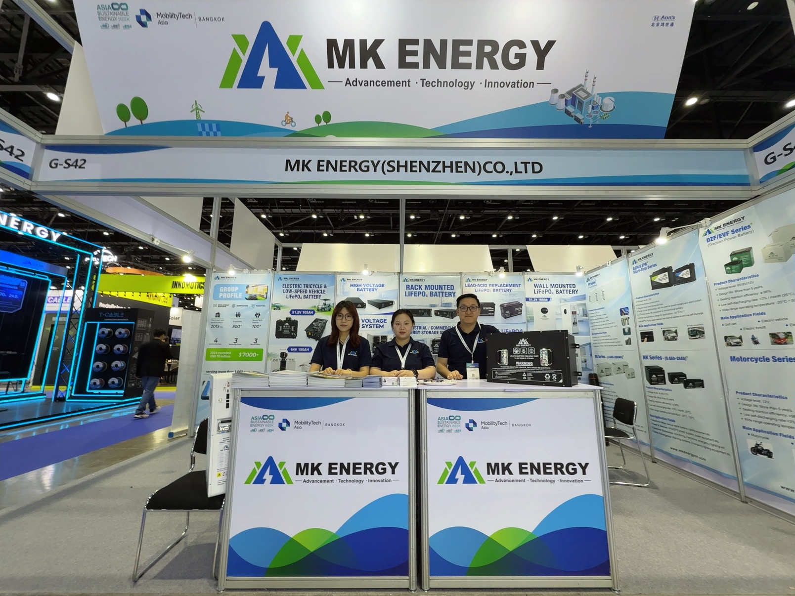 MK Energy at Thailand Solar PV & Energy Storage Exhibition 2026 in Bangkok